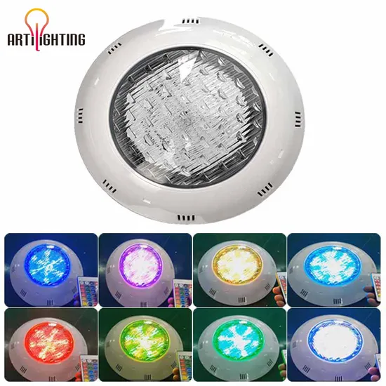 Impermeabile ABS Stagno Illuminazione Decorativa Sommergibile PAR56 LED Piscina Piscina Subacquea Luci RGB IP68 6W 9W 12W 18W 24W
